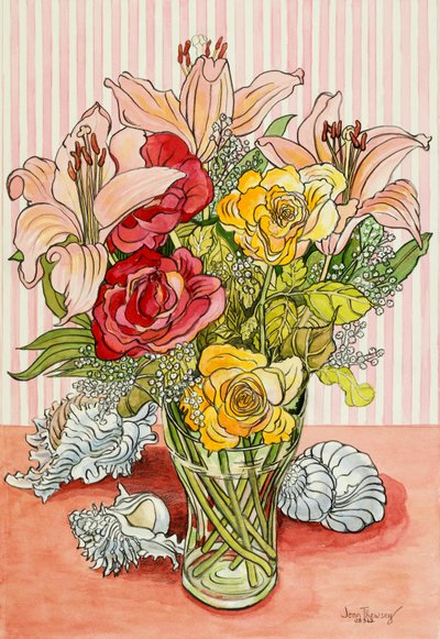 Rosas, lirios y conchas, 2008 de Unbekannt Unbekannt